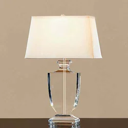 Simple Modern K9 Crystal Table Lamps Transparent Crystal Table Lamps For Living Room Bedroom Bedside Hotel Villa Table Lamps