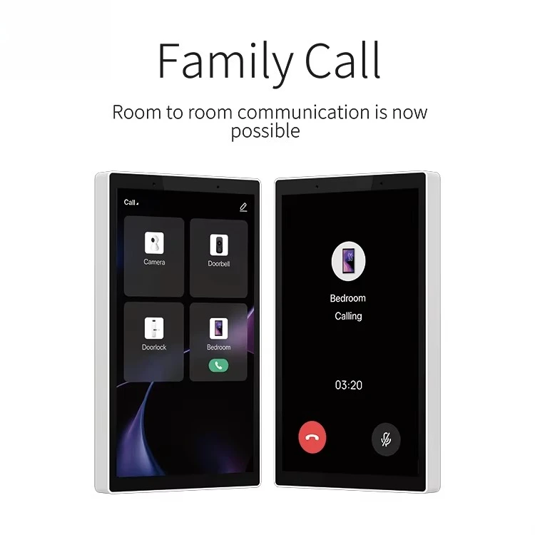 2024 Tuya Control Panel Smart Home System 5 Inch WiFi Zigbee BLE Gateway Smart Home Central Control Panel