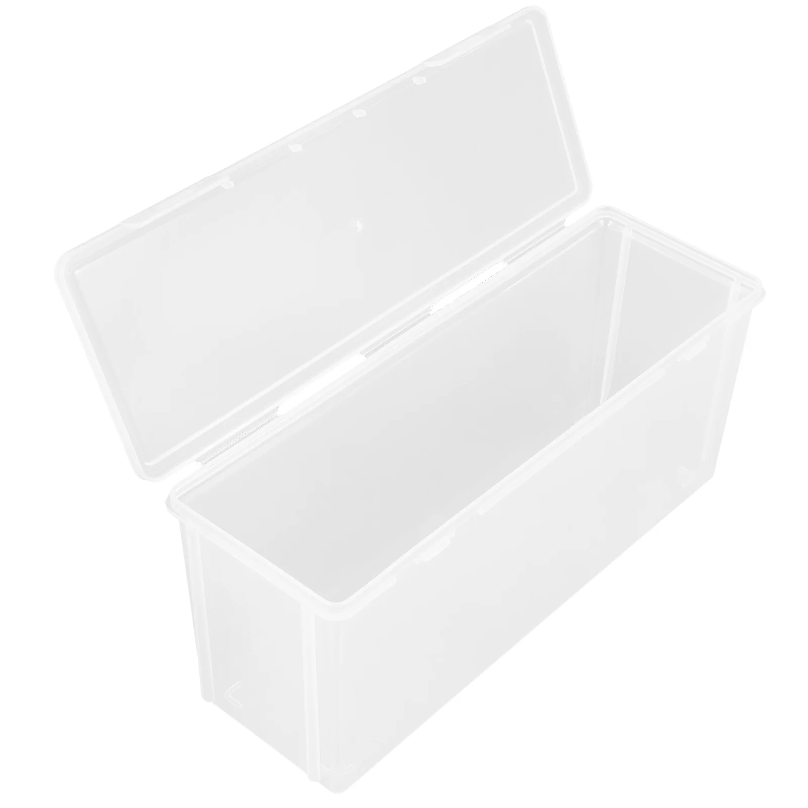 

Seasoning Storage Jar 30 3x21 6x14cm Large Square Transparent Bread Container Fridge Box Kitchen Holder Reusable PP Material