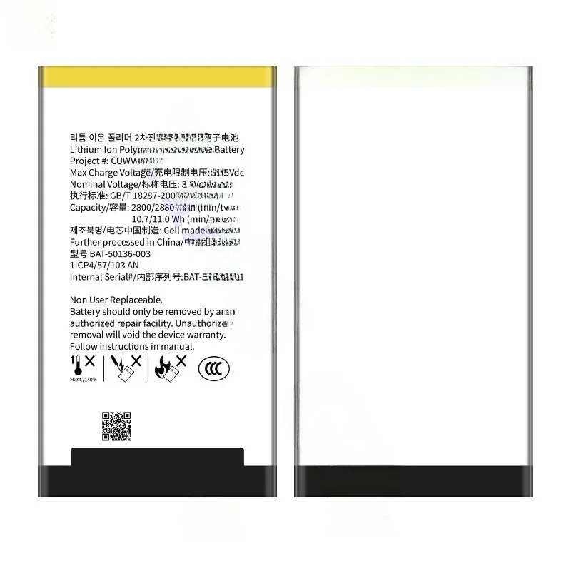 BAT-50136-003 for BlackBerry Z30/CUWV1 Mobile Phone Battery High Quality High Capacity Battery Replacement Bateria with Tools