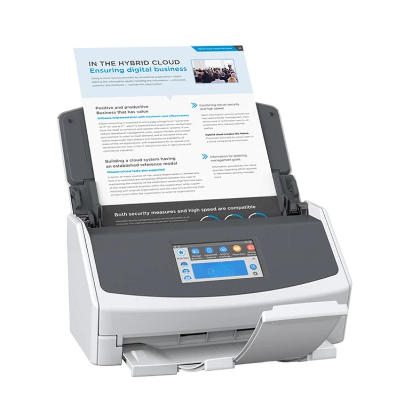 IX1400/iX1600 scanner color high-speed double-sided A4 scanner text contract file automatic feeding