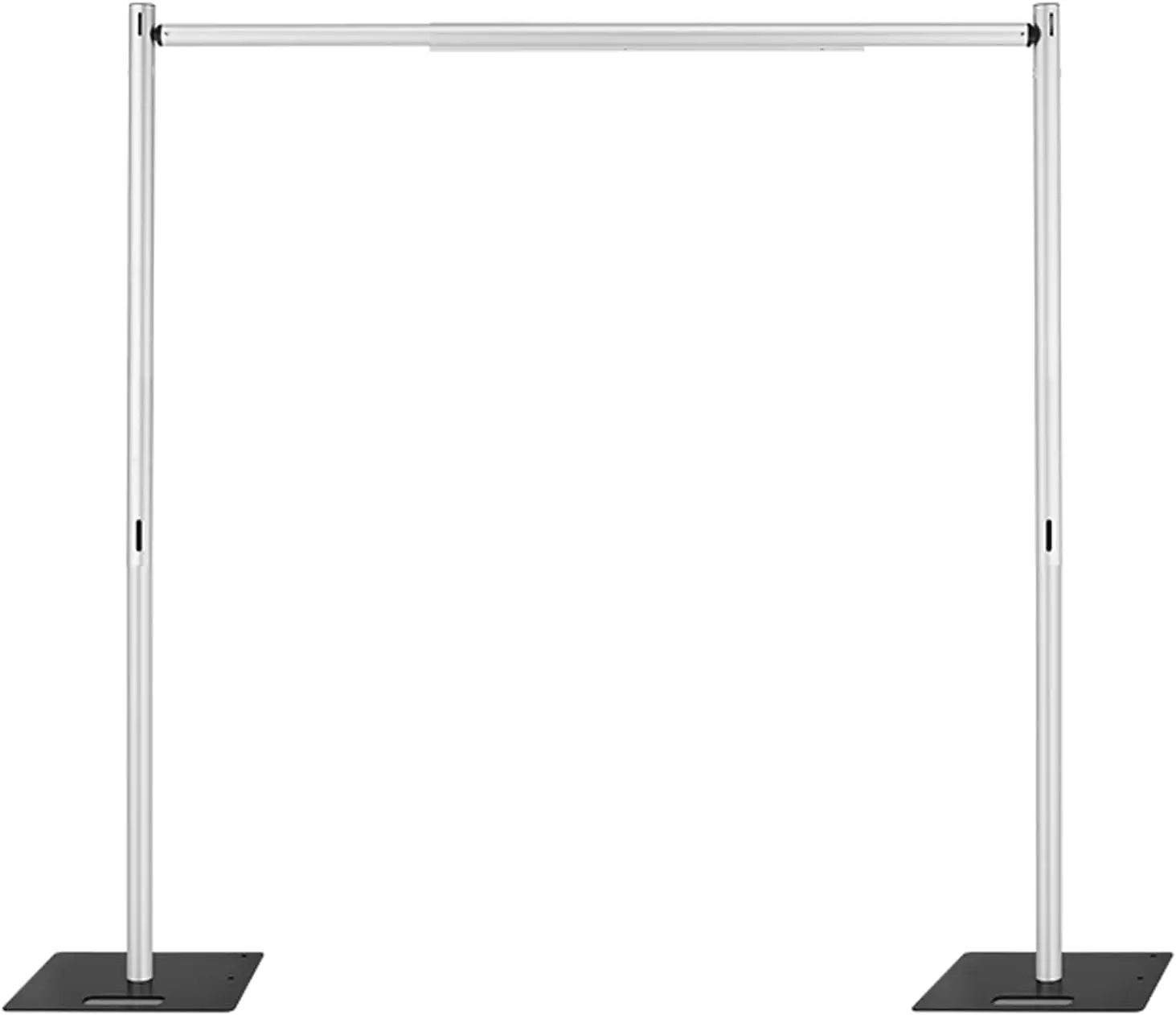 Drape Backdrop Stand Kit 8ft x 10ft, Heavy Duty Wedding Backdrop for Events Decoration Backdrop Frame