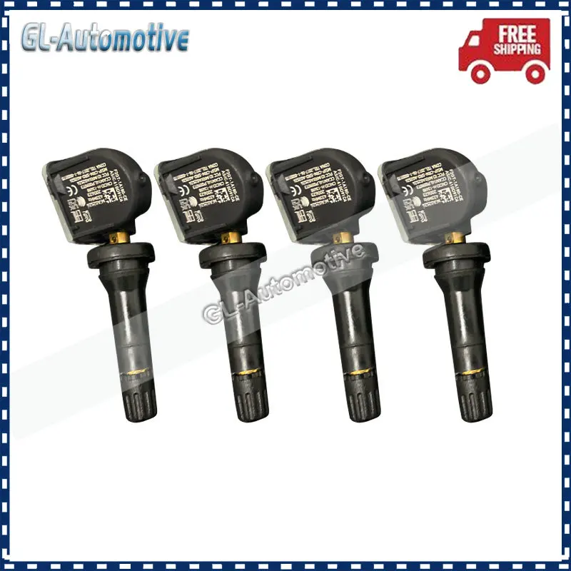 4PCS 433MHZ TPMS F2GT-1A180-CE Tire Pressure Sensor for Ford Ecosport Edge Explorer Fiesta  Focus Galaxy S-Max Mustang Tourneo