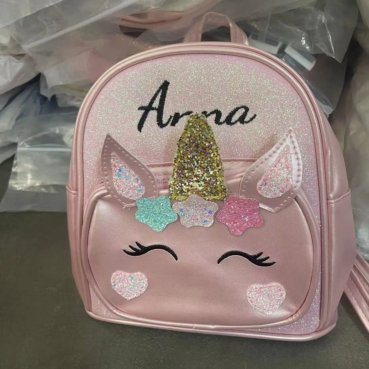 

Cartoon Cute And Lightweight Backpack With a Name, Personalized Embroidered Backpack For Kindergarten Leisure Travel Snacks