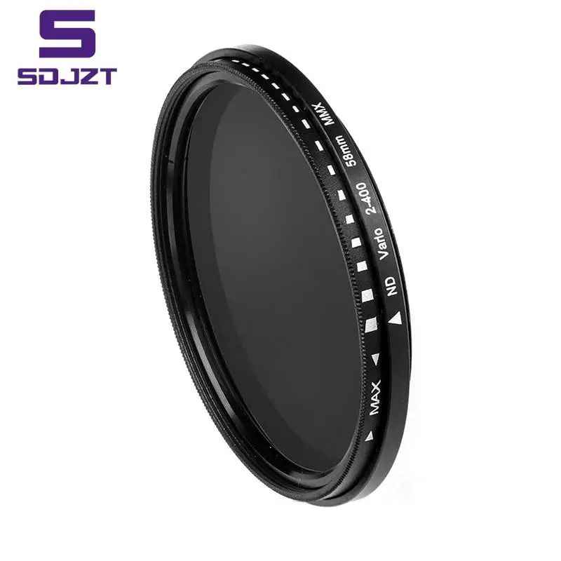 Fader Variable ND Filter Adjustable ND2 To ND400 Neutral Density 40.5 43 46 49 52 55 58 62 67 72 77 82 MM