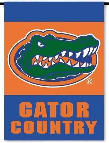 Bandera de jardín premium de la Universidad de Florida Gators, doble cara,... WWZ