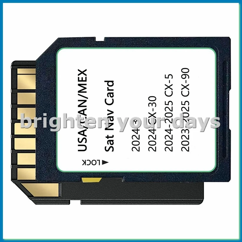 Upgraded KMV66 EZ1B Navigation SD Card Map for -5(2024-2025), -30/Model 3(2024), -90(2023-2025) for USA/CAN/MEX-A46I