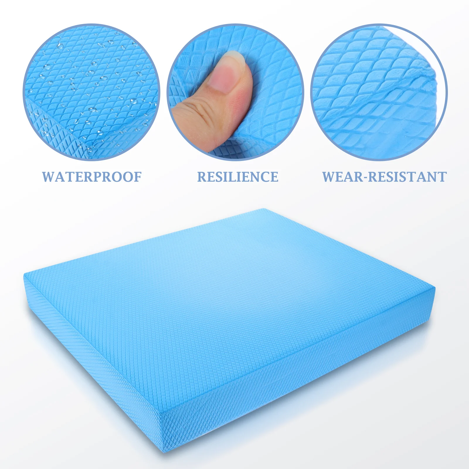 

Premium Tpe Balance Training Pad Non-Slip Design for Yoga Stretching Indoor Fitness Cushion Balance Pads for Physical Therapy