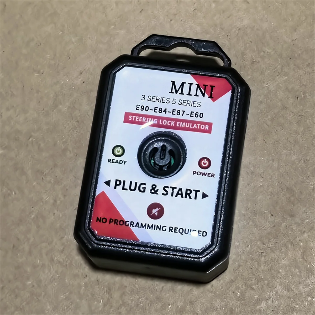 ELV ESL Emulatore blocco sterzo per BMW Mini Cooper E60 E84 E87 E90 Serie 3 e 5 Nessun programmazione Plug and Start—L49A