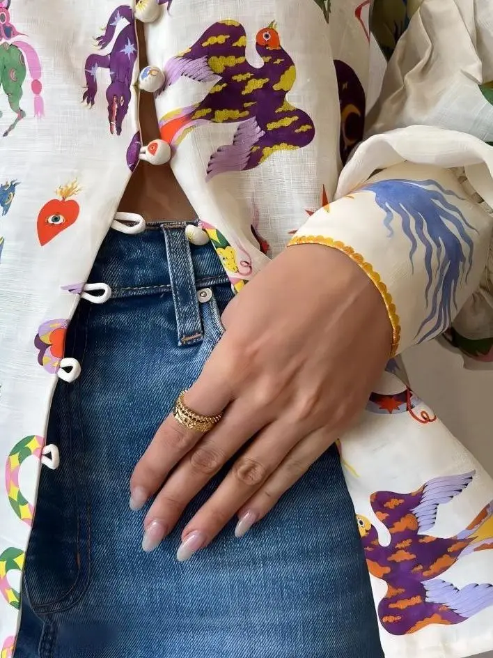 سترة نسائية مطبوعة من Faion irt كاجوال فانوس Sve سترة مفتوحة كاجوال من البوليستر طويلة Sve للتنقل والرياح