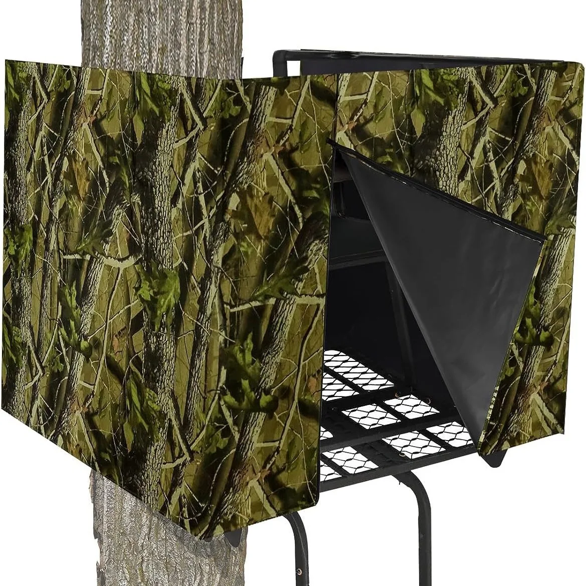 

Hot Selling Hunting Setting Up Blinds Forest Camouflage Belt Silent Zipper Suitable For Hunting Deer