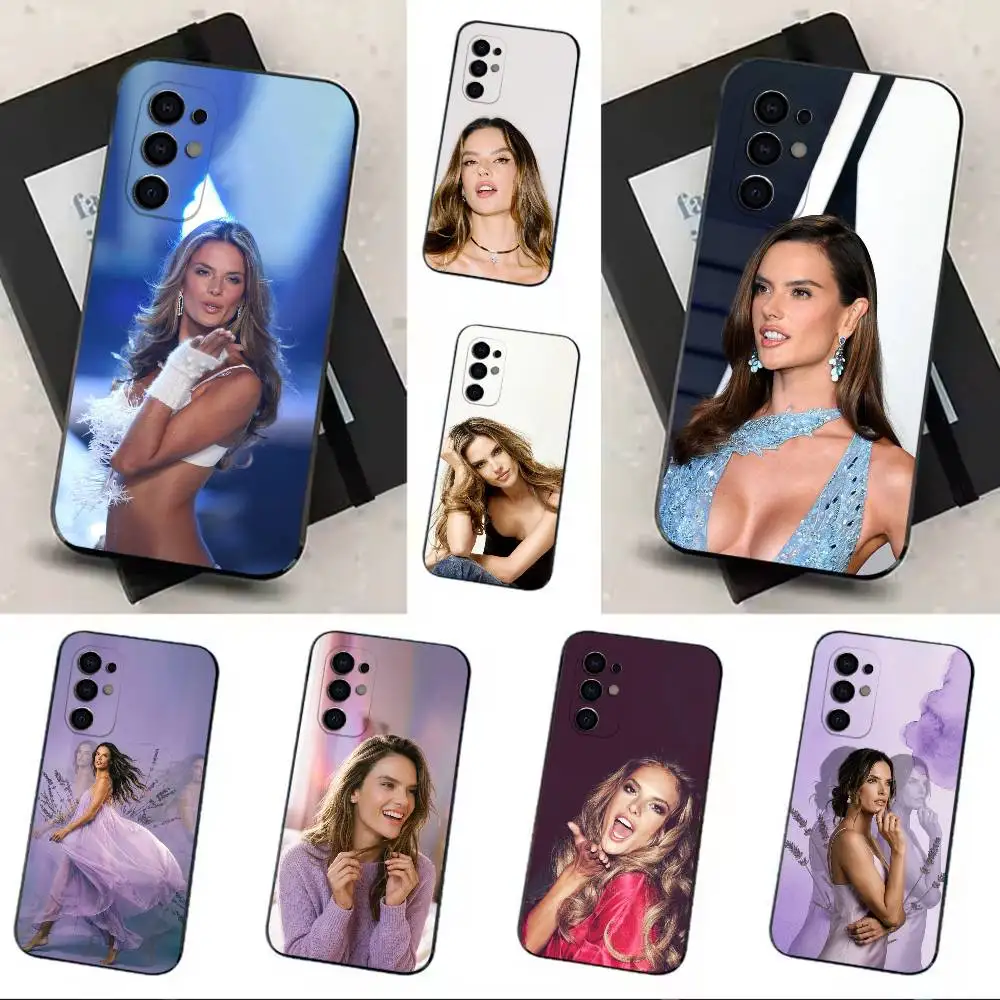 Чехол для телефона supermode AA A-Alessandra Ambrosio, мягкий черный, для Samsung S24, S21, S22, S20, S23, S30, Ultra, S20, Plus