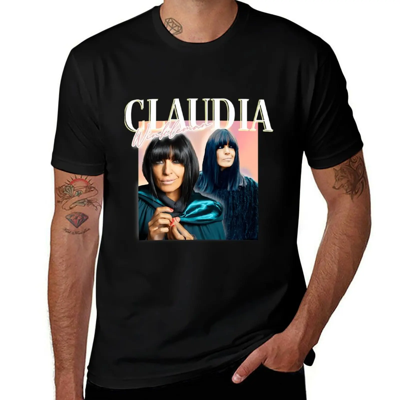 Claudia Winkleman Traitors Uk T-Shirt No Iron Casual Short Sleeve Top T-Shirt