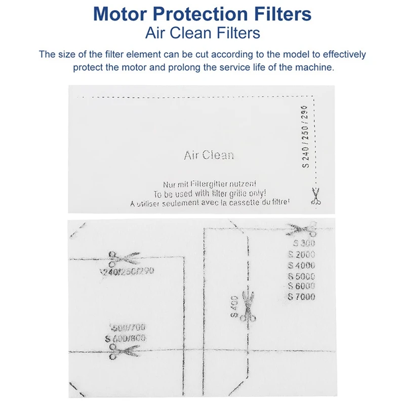 حقيبة بديلة للطعام مكنسة كهربائية c1 c2 c3 ، s227 ، s240 ، s270 ، s400 ، s2 ، s5 ، s8 سلسلة