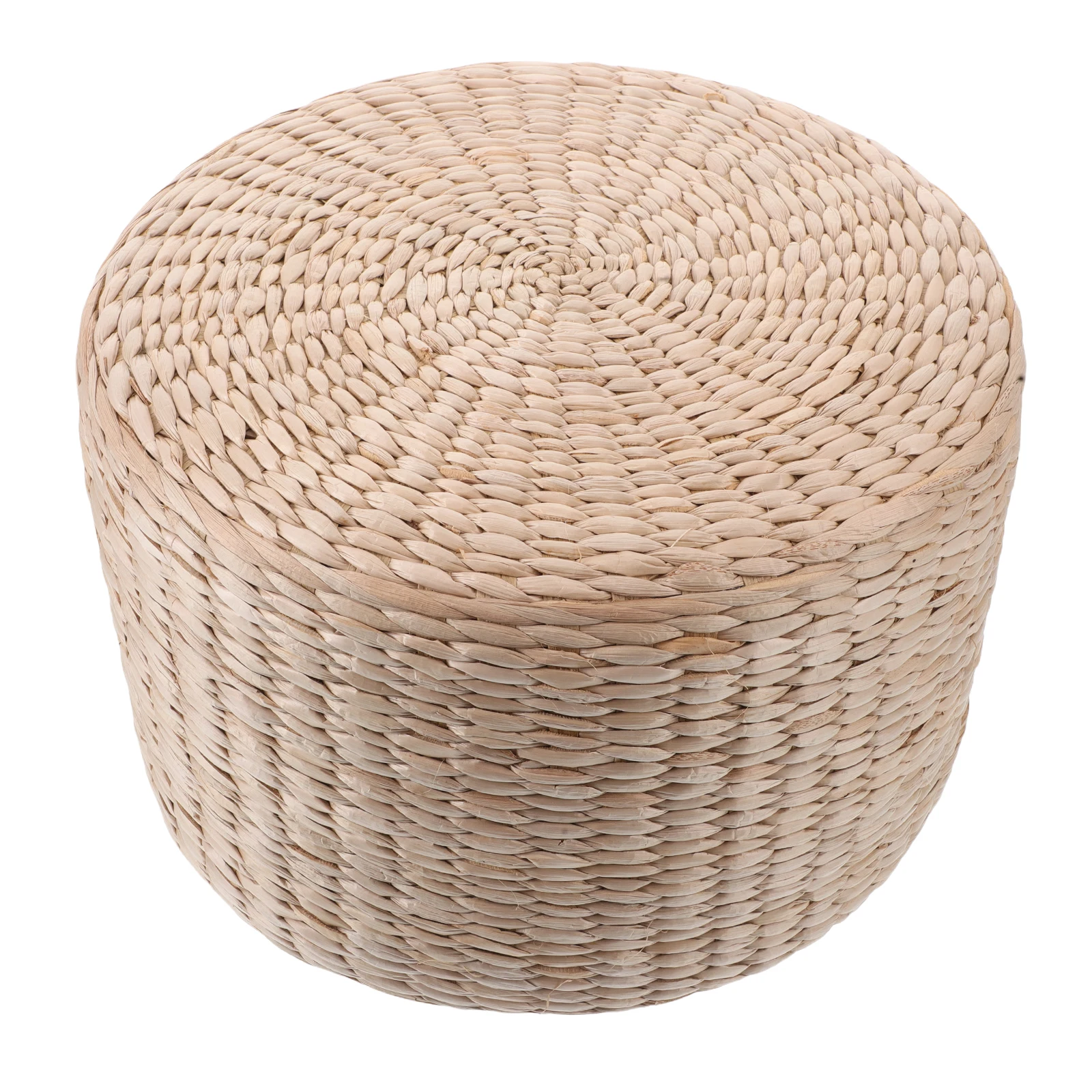

Japanese Retro Style Straw Stool Kids Sitting Cushion Woven Floor Mat Children Yoga Footrest Accent Seat Handmade kids cushion