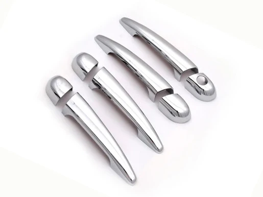 One Set of 4 Handles Chrome Styling Door Handle Cover For Bmw E46 Pre-facelifted Sedan Model