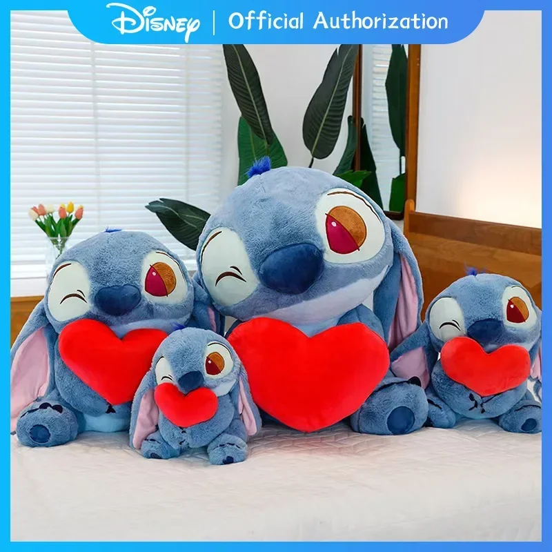 

25 см-70 см Embrace Love Disney Lilo & Stitch плюшевая игрушка милая мультяшная мягкая кукла аниме сувенирная коллекция Kawaii подарок на день рождения