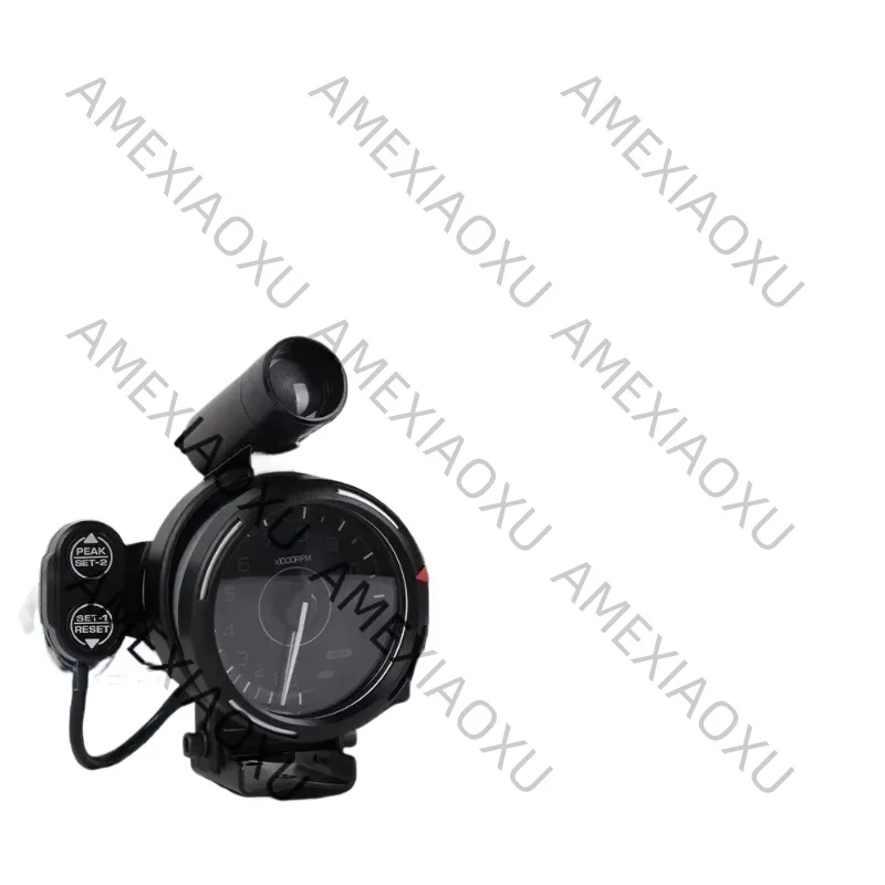 Real-Time Response Simracing Game Car Tachometer 11000 RPM 7-Color Backlight Universal Motorcycle RPM Gauges All PC Compatible A