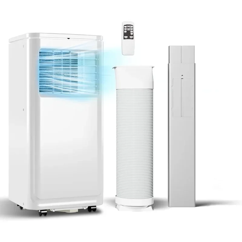 

Deeyeh Portable Air Conditioner, Quiet Room Unit, Compact Cooling Unit with Dehumidifier and Fan Function, with Remote Control