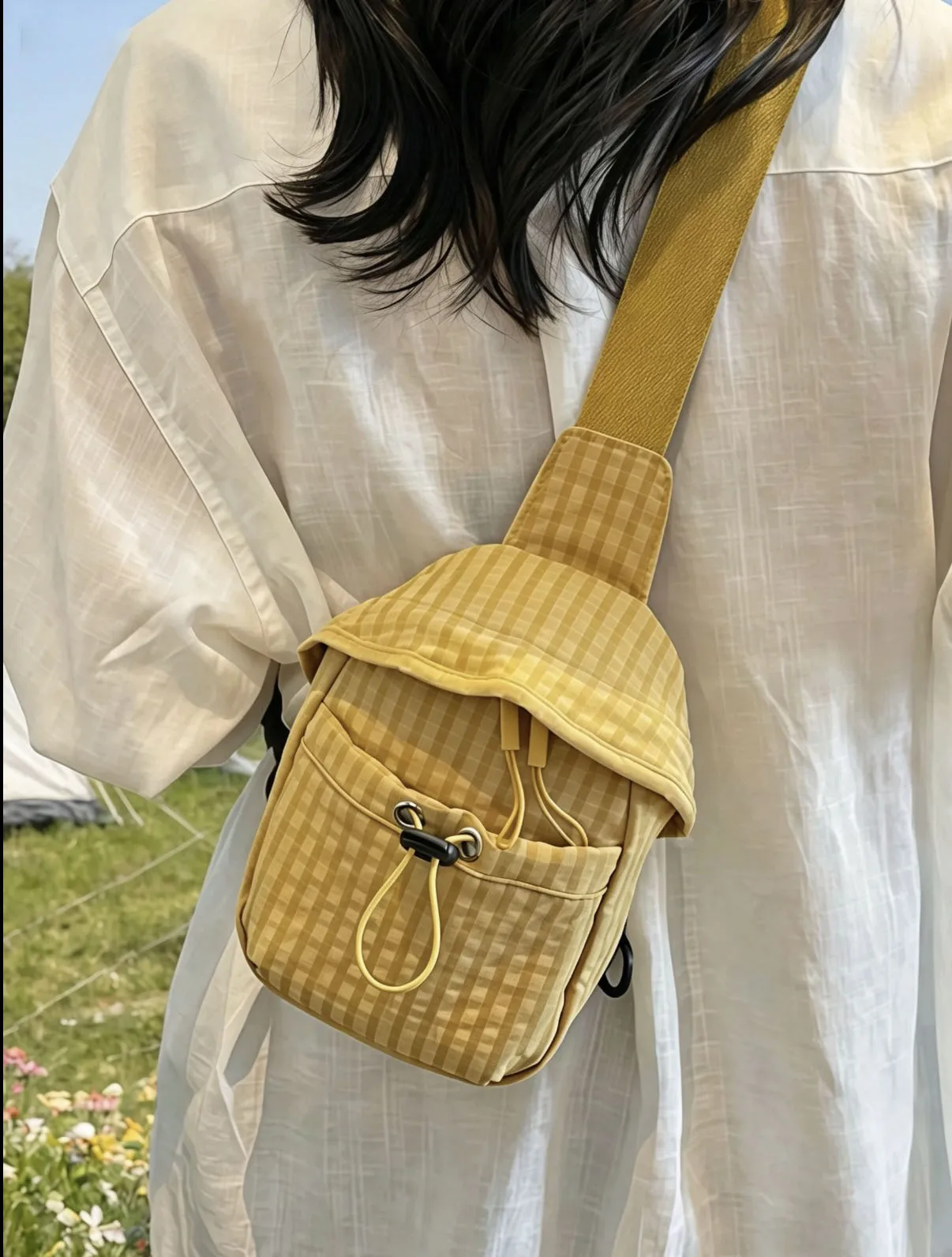 lightweight-casual-women's-crossbody-phone-bag-fashionable-2026-new-model-portable-travel-bag-nylon-material-foldable