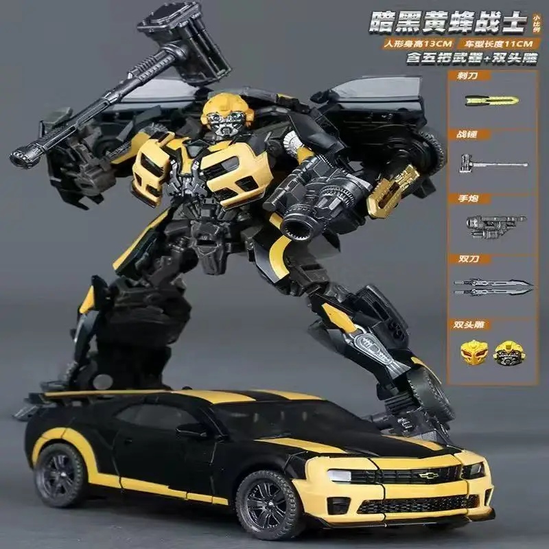 Giocattoli trasformati 8803B Dark Edition BEE Figura Modello di robot in movimento Scatola originale Collezione di giocattoli per ragazzi Regali