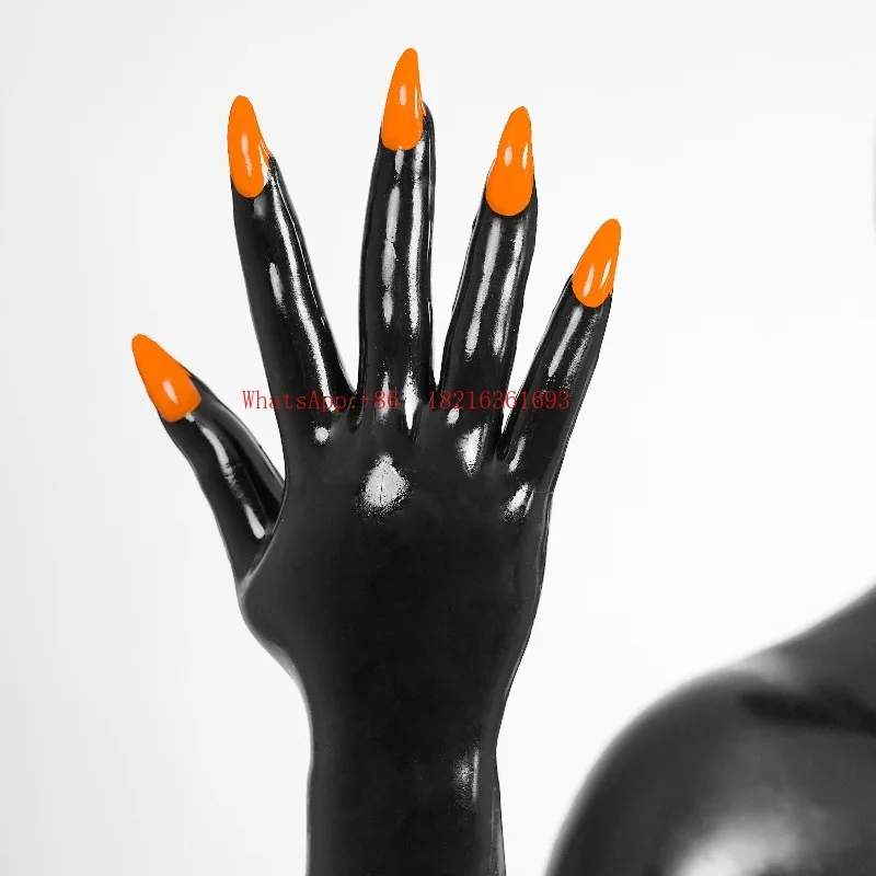 Silicone Gloves, Long Nails, Manicure Props, Role-playing Effects