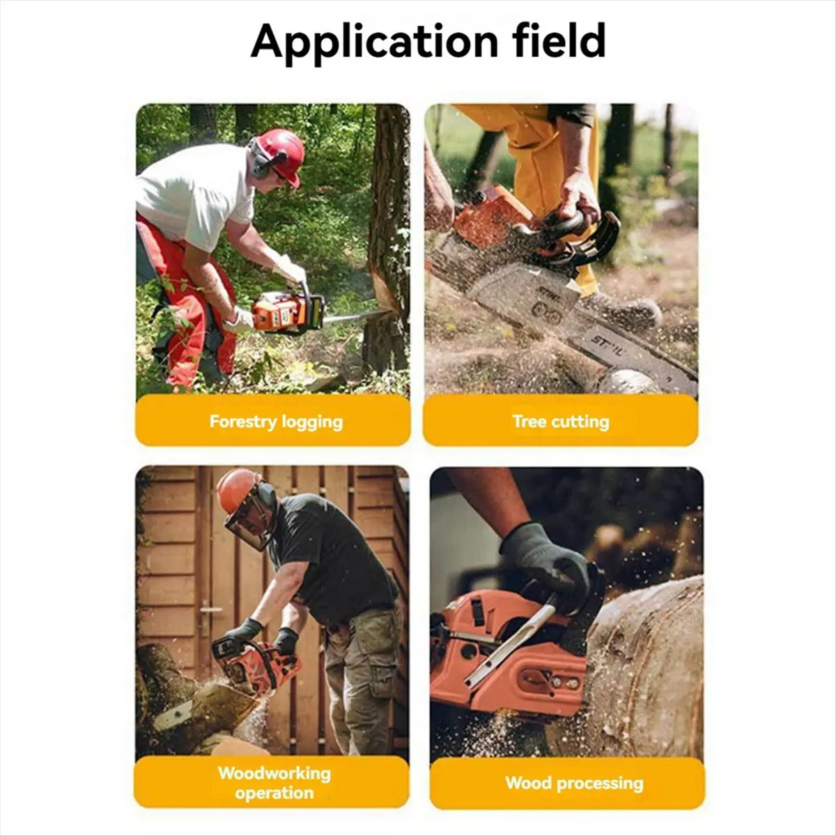 A89X Protection Chainsaw Pants for Cutting/Logging Tasks Versatile Use Protection Adjustable Waist Belt Chainsaw Pants M