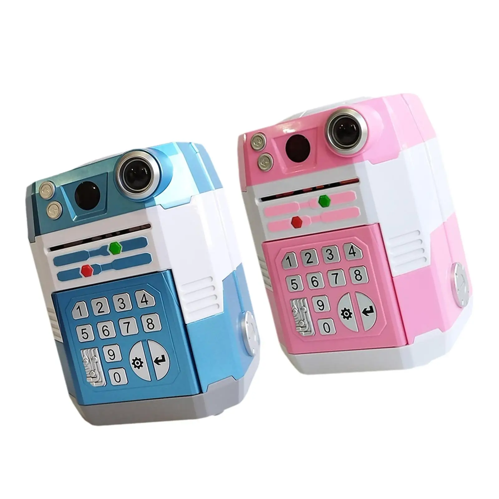 Electronic ATM Savings Machine Password Lock Savings Bank Security Box Electronic Money Saving Box for Girls Boys Gifts