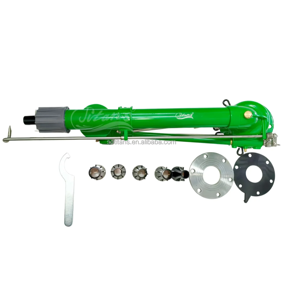 Automatic Rotating Easy-to-Use Rain G/un Sprinkler with Cart  for Farm & Orchard  Irrigation System