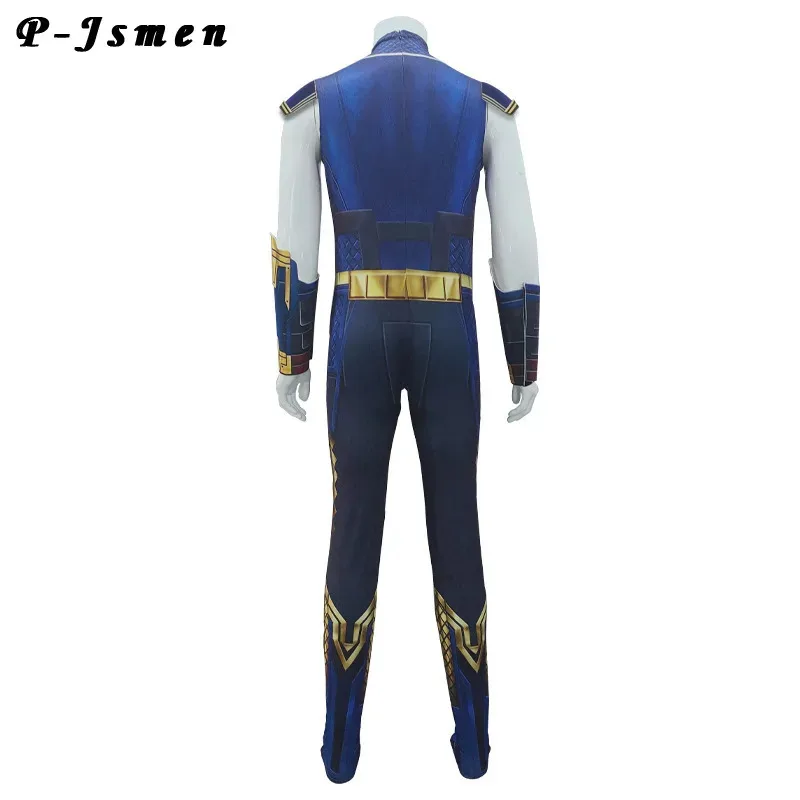 CyP-Jsmen 토르 러브 앤 썬더 코스프레 의상 TV&영화 슈퍼히어로 슈트 할로윈 펠트 소매 코스튬 망토 포함 어린이 및 성인용