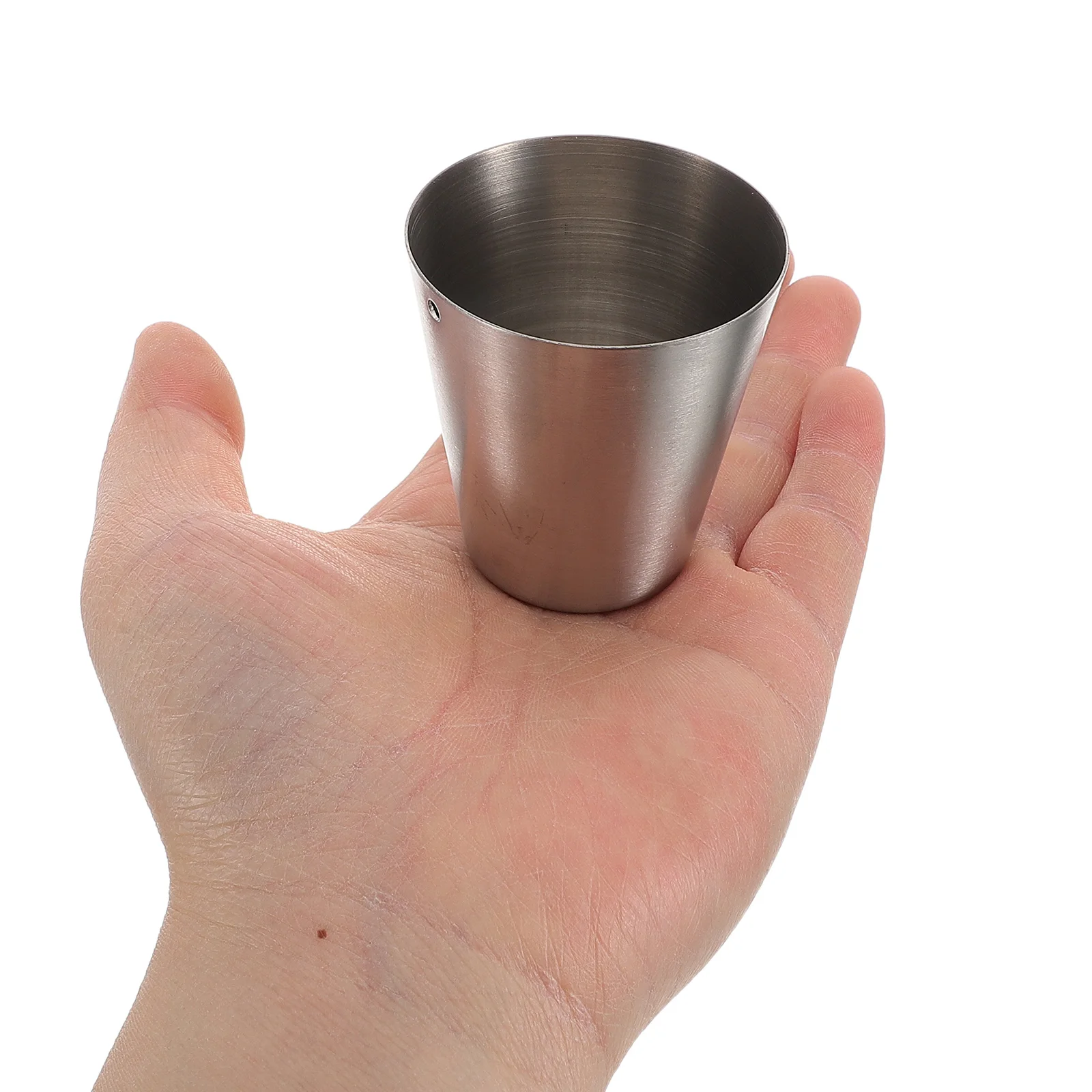 

Mini Stainless Steel Shot Glass Necklace Beaded Chain Party Favor Weddings Dance Parties Portable Drinkware Necklace Cups