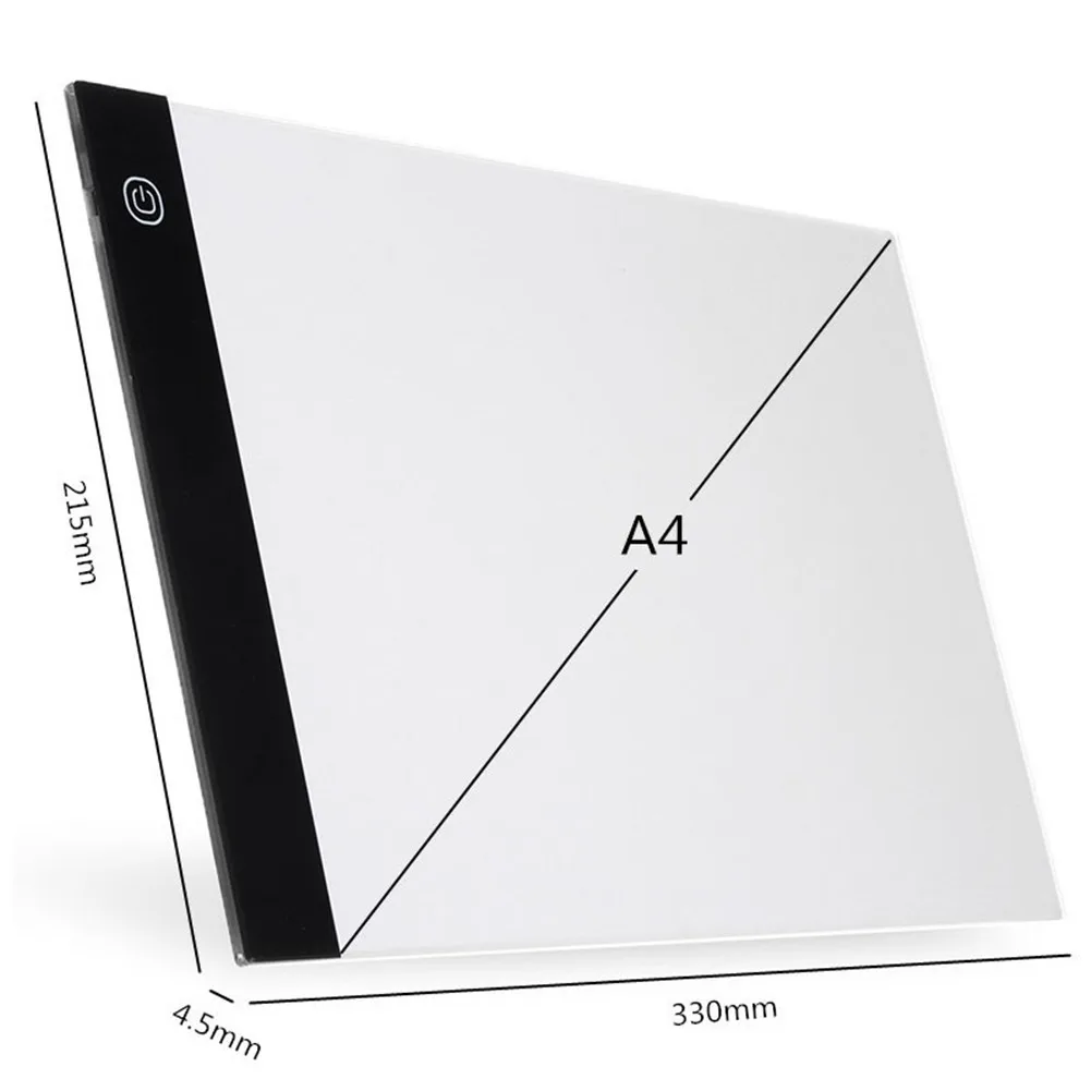 

A4/A5 LED Drawing Boards Tracing Board Copy Pads LED Drawing Tablet Plate Art Writing Stepless Dimming