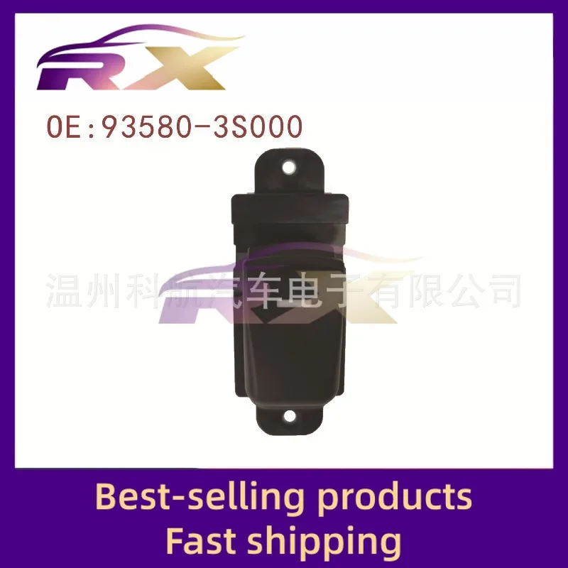 93580-3S000 Suitable for modern Sonata eighth generation black glass lifter switch electric window assembly