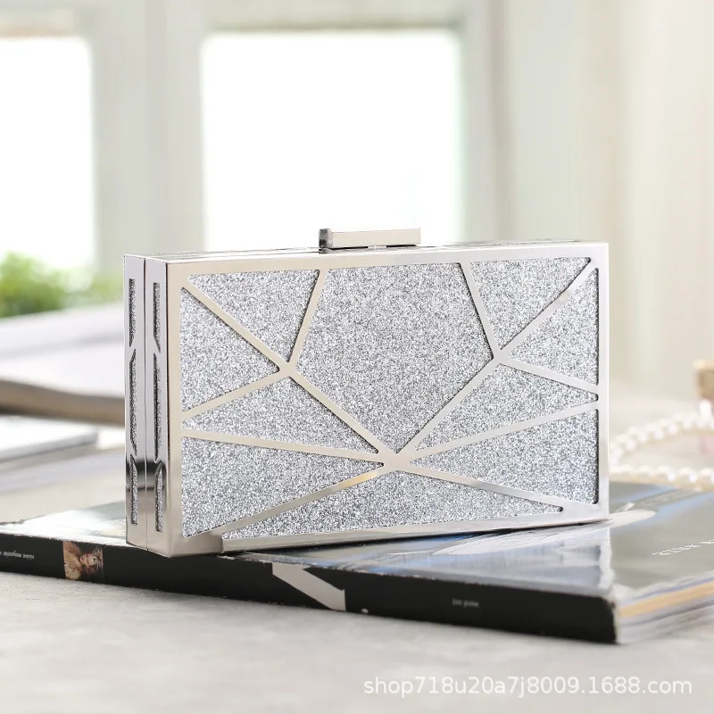 المرأة مساء حقيبة صغيرة الترتر مخلب الإناث كريستال يوم مخلب الزفاف محفظة مأدبة حفلة أسود/الذهب الفضة بولسا الأنثوية