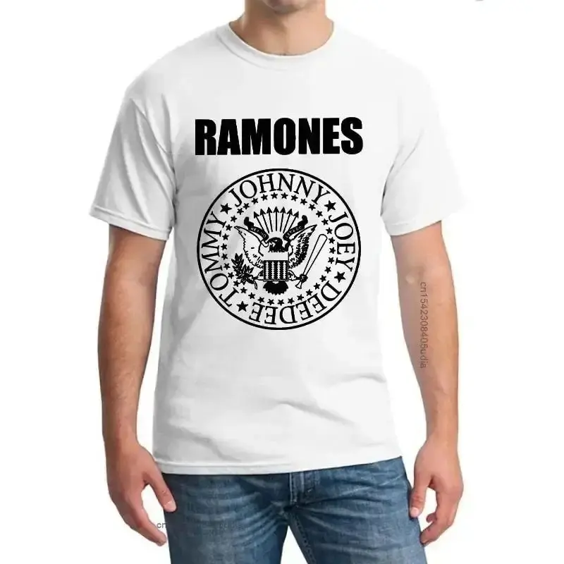 2024 Fghfg Ramone Seal Graphicmen's T-Shirt Punk Rock Fghfg Forest Hills Album Unisex Men Women T Shirt