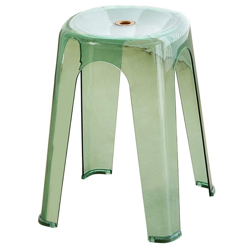 Bedroom Furniture Tabouret Pliant Portable Sitz Bath Chair Seats Stool Acrylic Muebles Para Casa Dining Chairs Comfortable