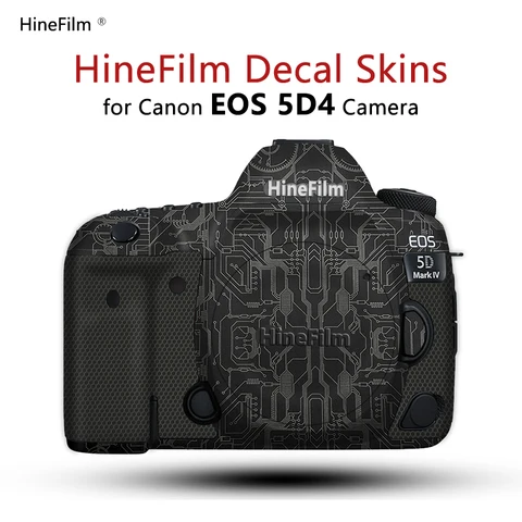 Pele personalizada para câmera 5d4, pele protetora antiarranhões para canon eos 5d mark iv, decalque de câmera, protetor 5div, adesivo envoltório