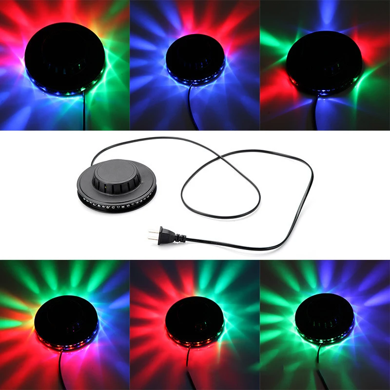 uponelite Colorful Disco Lights 48LED Stage Background Decoration Christmas Party Wine club Decoration Lights