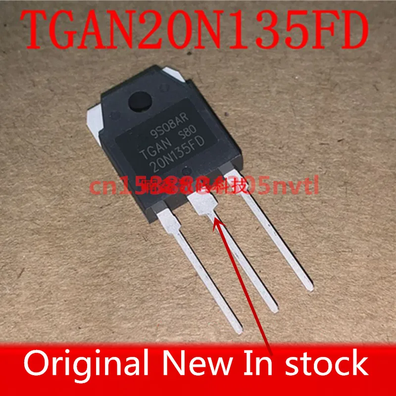 Original 5pcs/lot TGAN20N135FD 20N135FD TO-3P 1350V 20A New In stock Driving integrated circuit