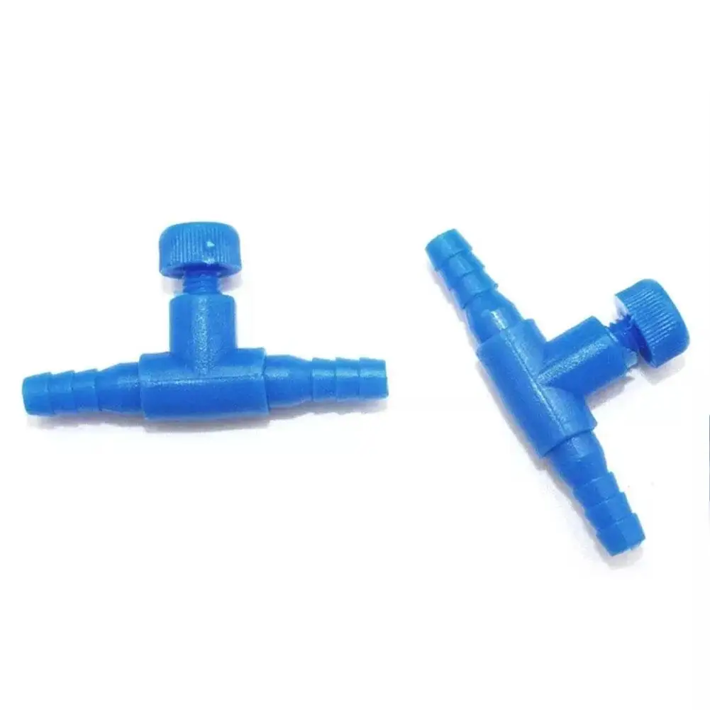 Aquarium Air Line Tubing Pipe Tube Adjustable Connector Pump Control Valves Switch Tap For 4mm Hose Trachea ﻿ F6I7