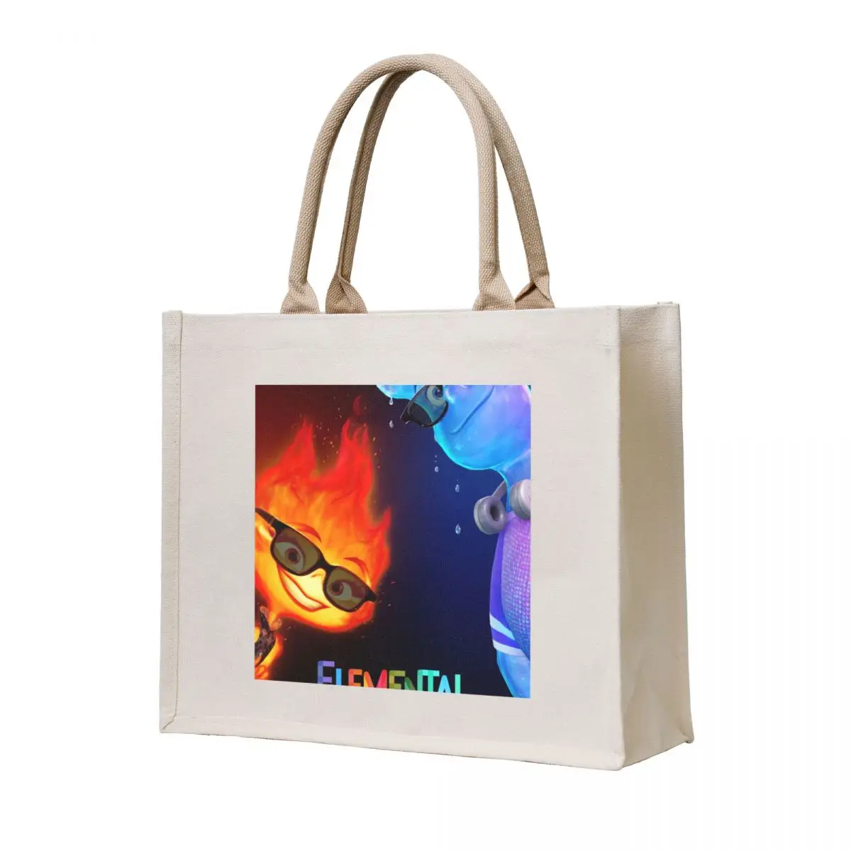 

Wate and Fire : Ember and Wade Tote Bag custom fabric bag Women's bag great