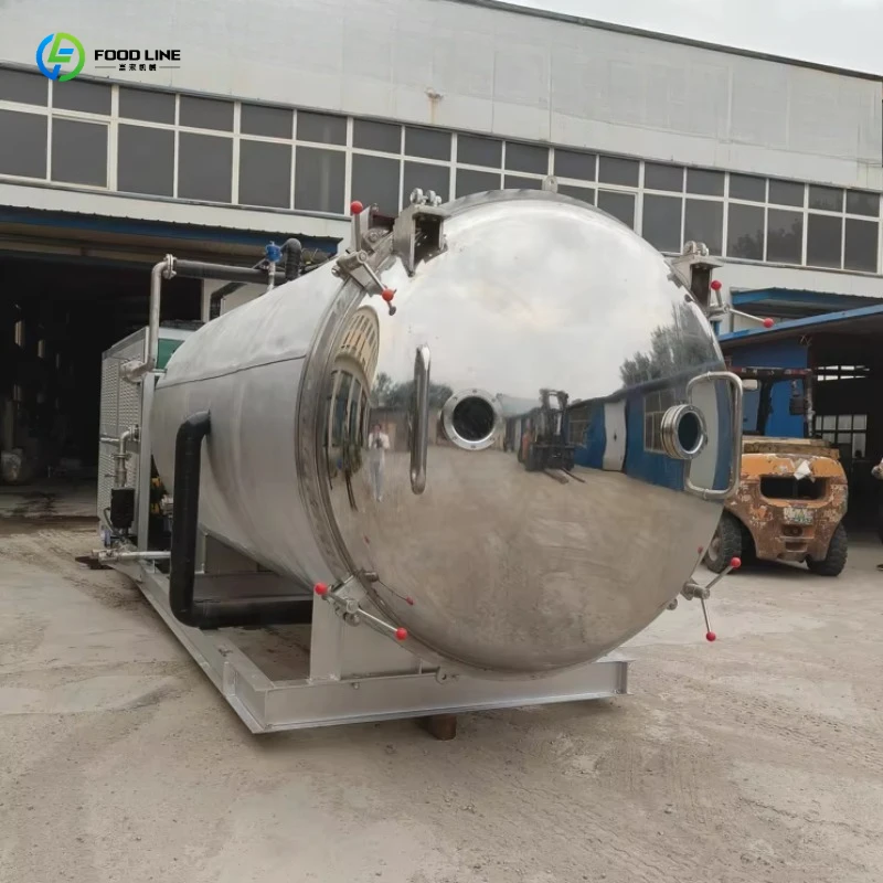 FL Industrial Vacuum Freeze Dryer Smart Remote Monitoring IoT Enabled Ready for Industrial Pet Food Factory