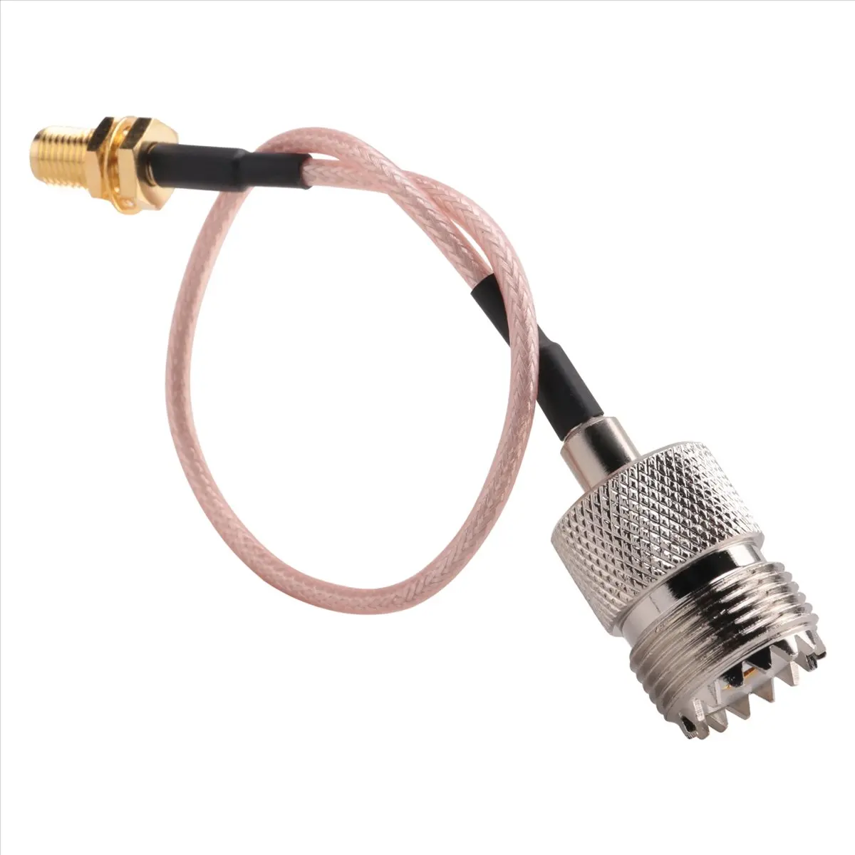 SCLS handheld antenna Cable Adapter for UHF Base and Mobile Antennas - SMA Female to UHF SO-239 Female Connectors