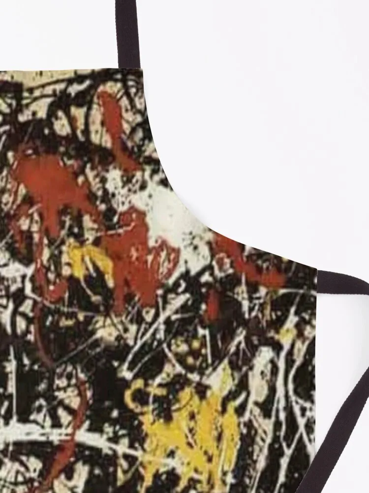 Jackson Pollock artApron custom apron