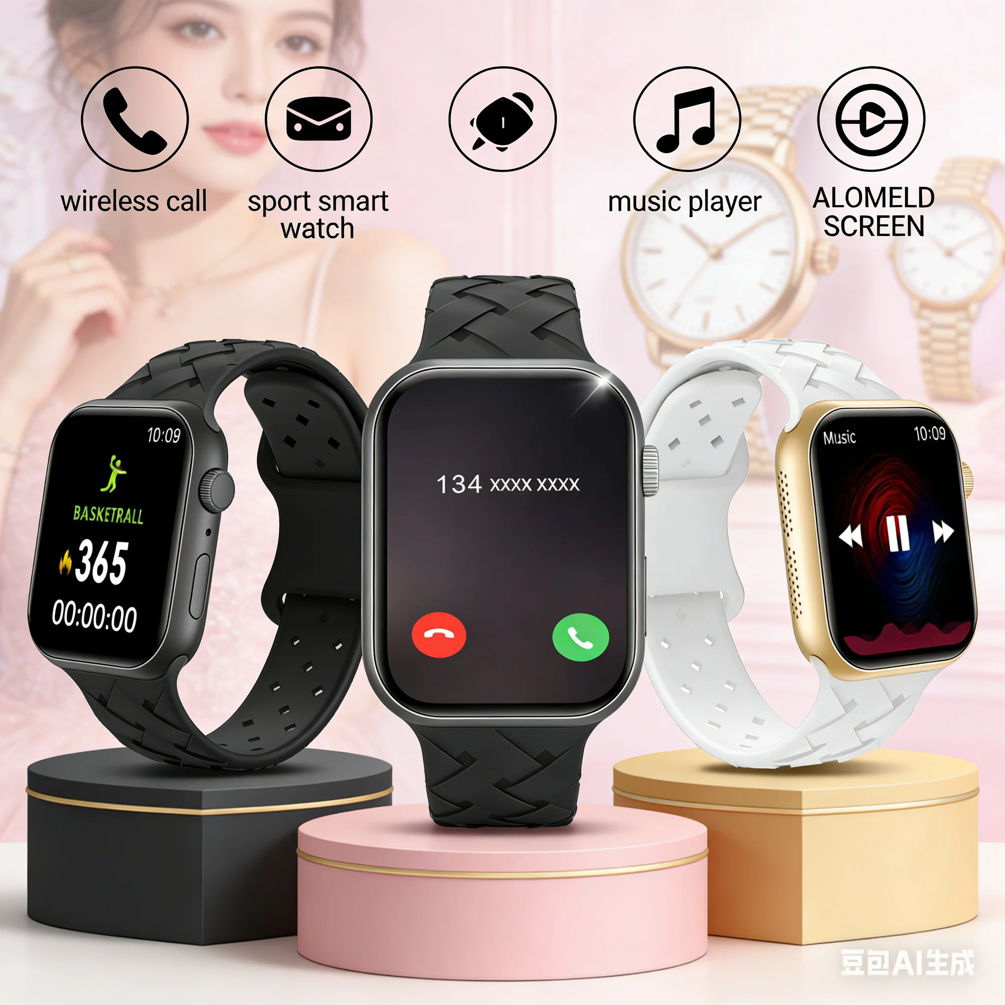 Smart Watch Bluetoo…