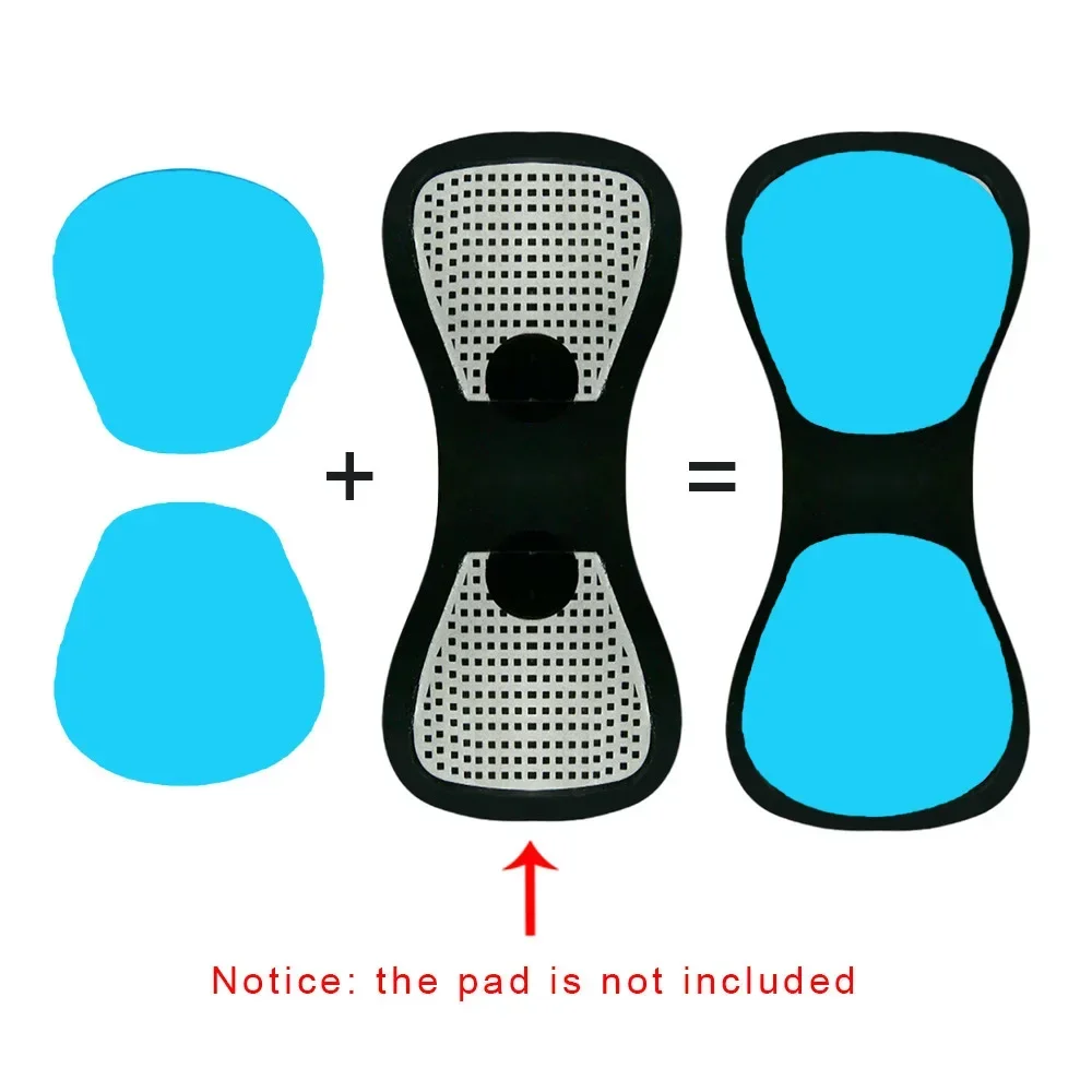 Gel Pads Electrode Replaceable Sticker for Electric EMS Neck Back Body Massager Muscle Stimulator Pulse Physiotherapy Accessory