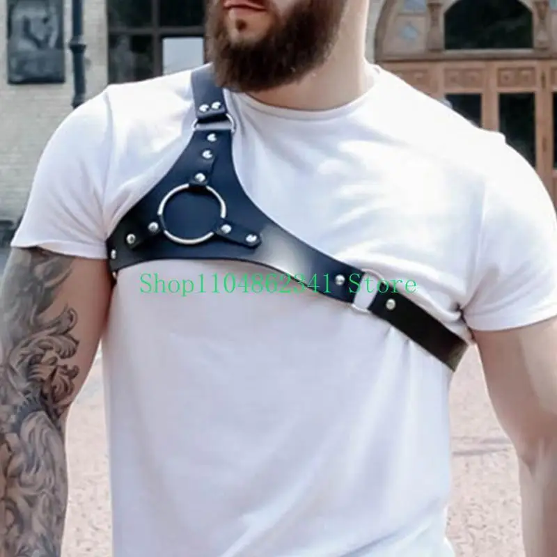 5ASD Кожаная повязка на кожаная повязка простая манжета с подпредьем регулируем