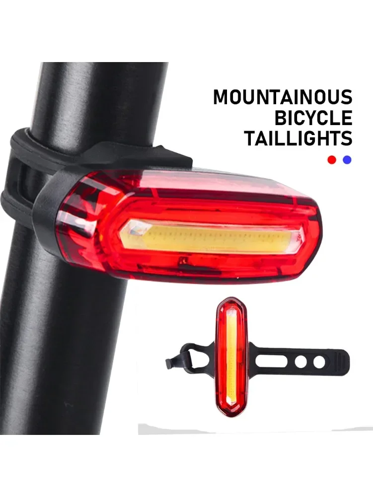 AliExpress Bike Tail Light LED Bike Front Rear Light Bicycle Waterproof USB Rechargeable Mountain Riding