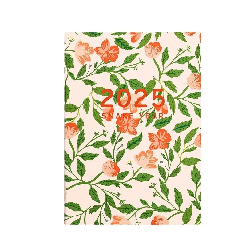 2025 Kawaii Maandelijkse Planner Notebook Agenda Dagboek Schema's Organisatoren 365 Dagen Effeciency Kladblok Wekelijkse Doel Gewoonte Tracker