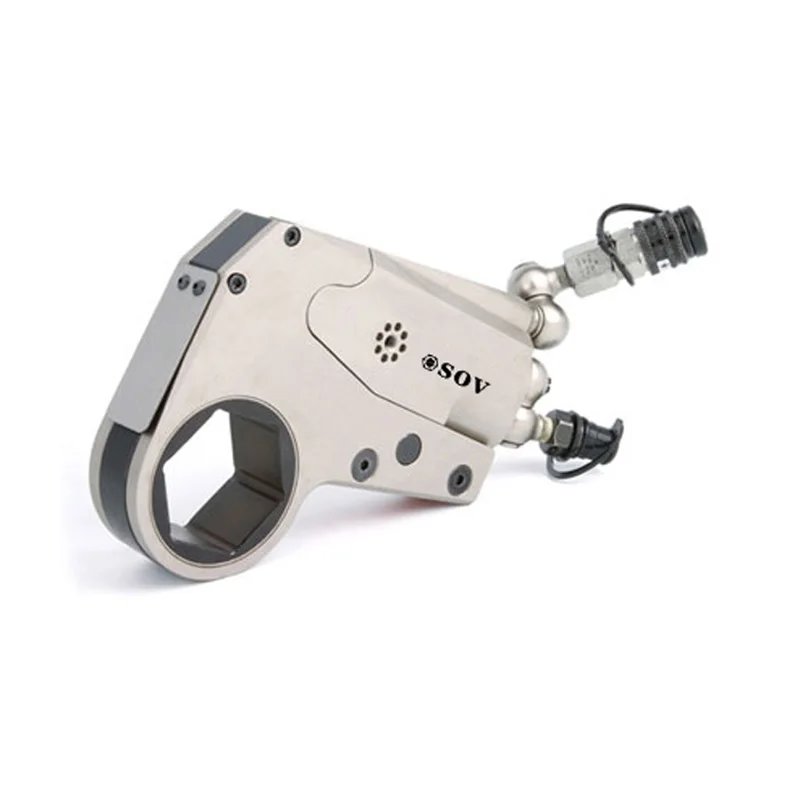 

Torque range 232-2328 Nm Hollow Hydraulic Torque Wrench suitable for Distance between nuts 24-55mm Bolt Removal Tools